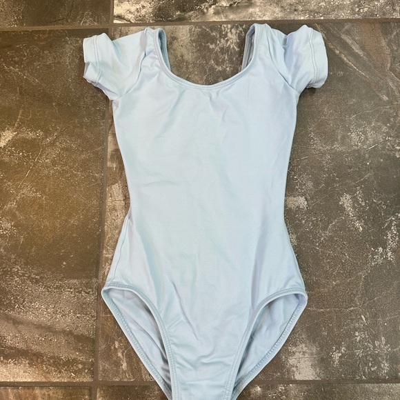 Light Blue Kids Leotard - Picture 1 of 3